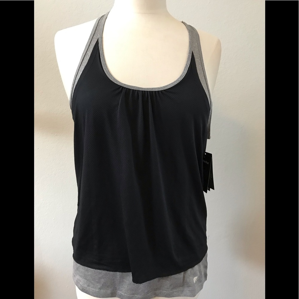 NWT double layer athletic tank